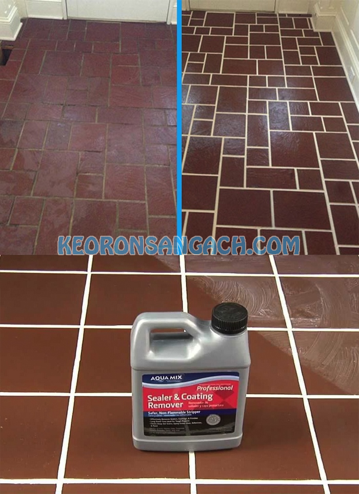 Phủ bóng sàn gạch tàu – Cách chống thấm và chống bẩn tốt nhất